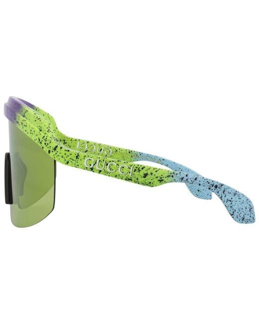 Gucci Green 99mm Sunglasses