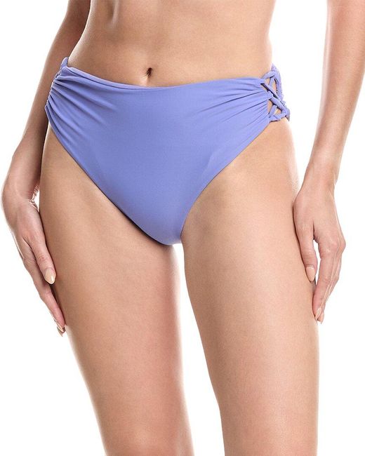 Ramy Brook Blue Tom Bikini Bottom