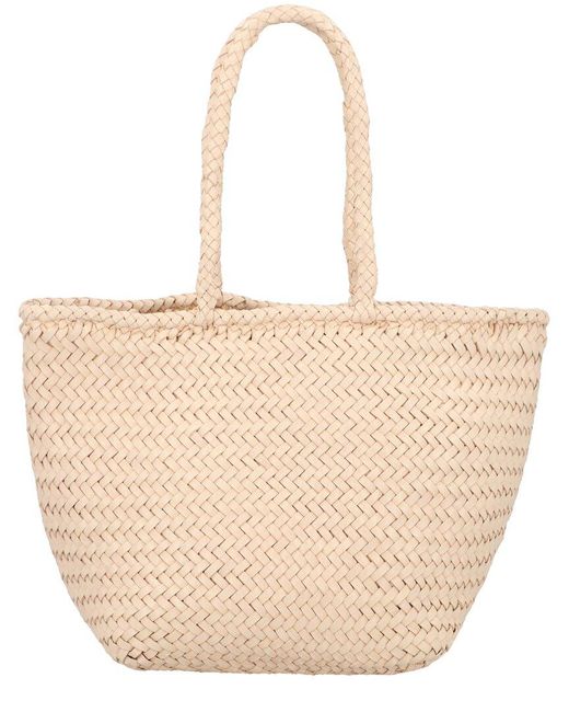 Dragon Diffusion Natural Grace Small Leather Tote