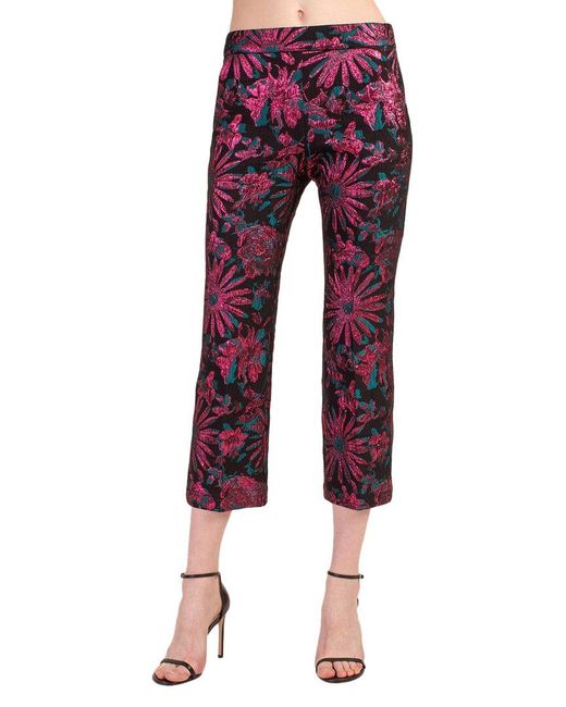 Trina Turk Red Flaire 2 Pant