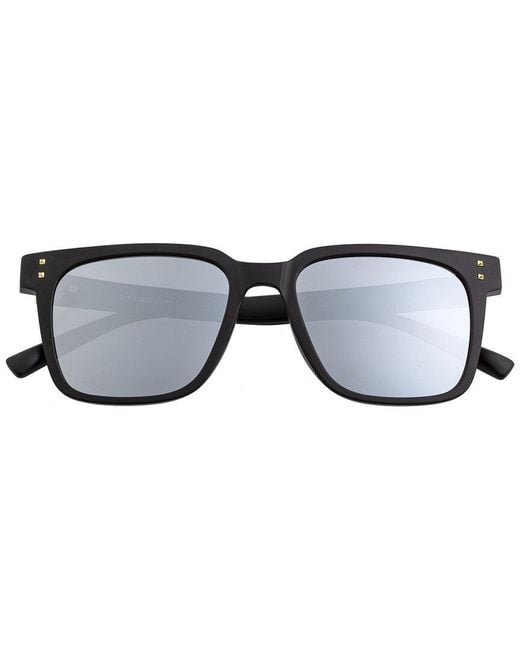 Sixty One Black Capri 54mm Polarized Sunglasses for men