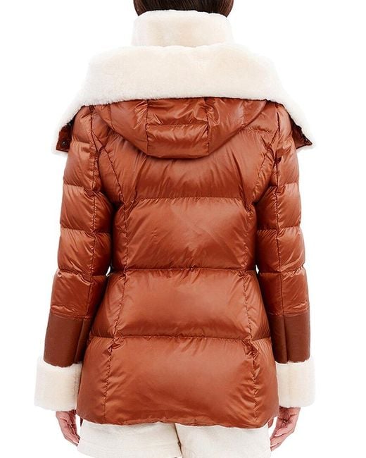 Dawn Levy Orange Aspen Down Jacket