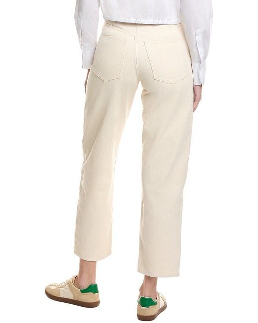 Marimekko White Barrel Jean