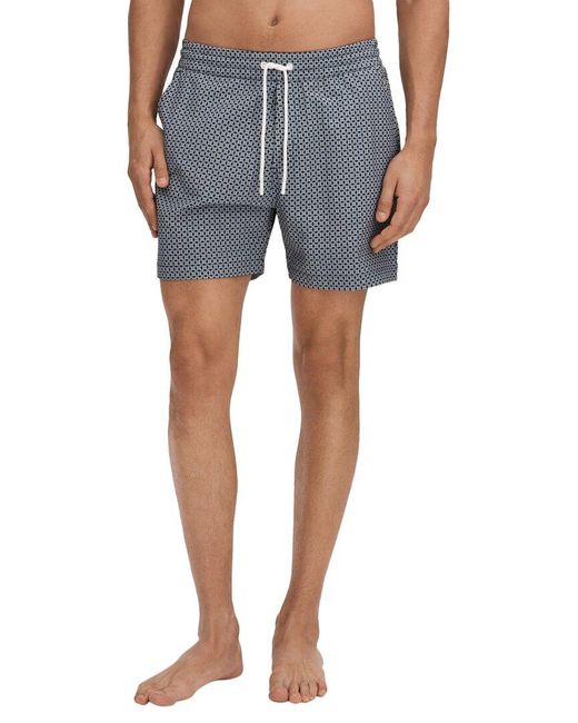 Reiss Blue Shape Drawstring Short for men