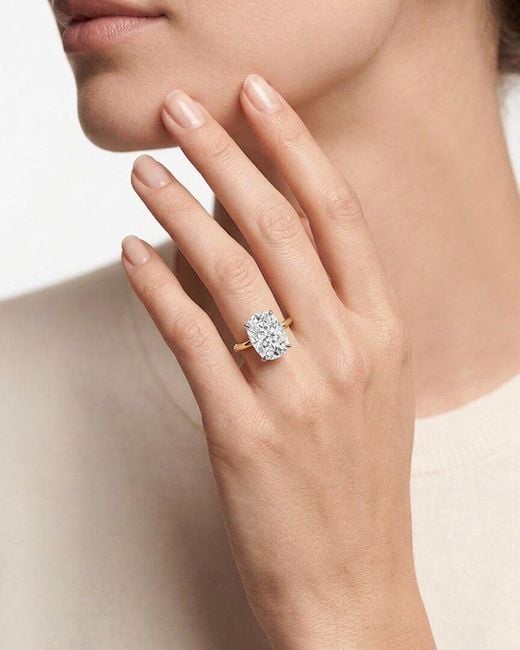 Lab Grown Diamonds White 14K 4.01 Ct. Tw. Lab-Grown Diamond Ring