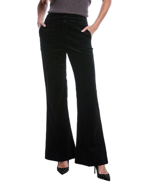 AllSaints Black Sevenh High-Rise Slim Trouser