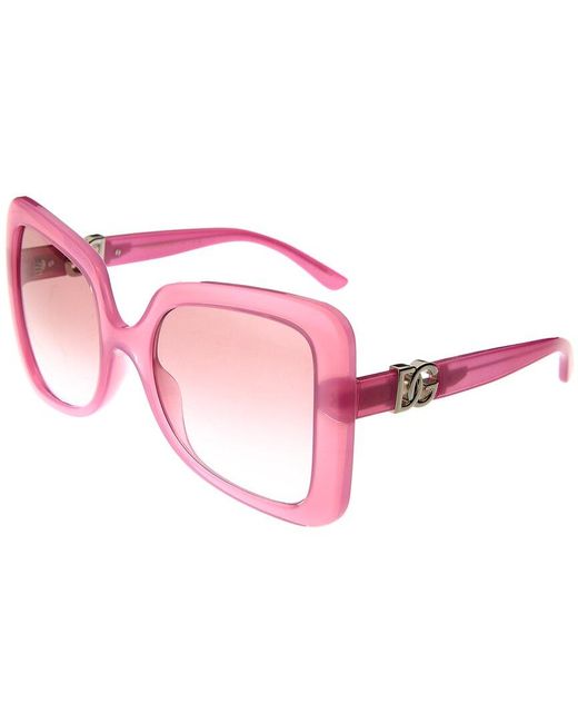 Dolce & Gabbana Pink 56mm Sunglasses