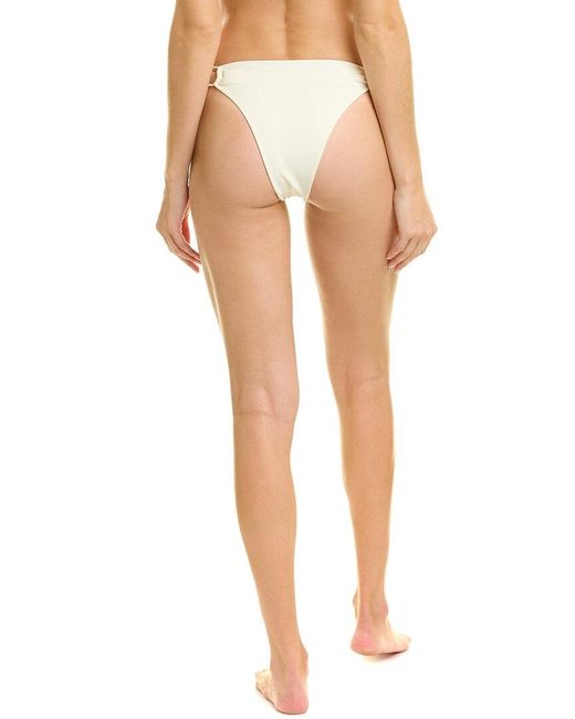 SONYA White Clio Bikini Bottom
