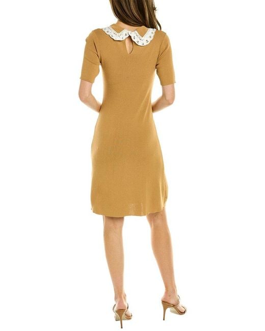 Alexia Admor Yellow Kacey Mini Dress