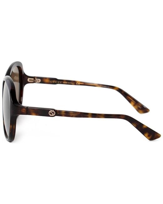 Gucci Brown GG0489SA 58mm Sunglasses