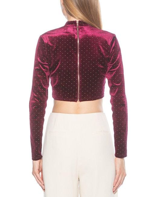 Alexia Admor Red Ari Top