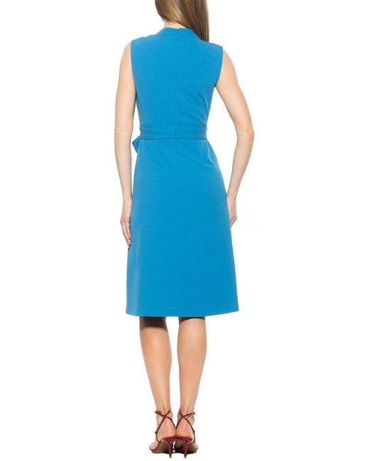 Alexia Admor Blue Dane A-Line Dress