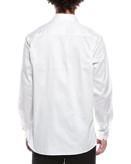 Tahari White Modern Fit Dress Shirt for men