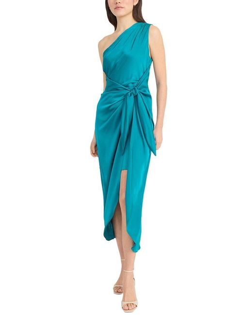 Donna Morgan Blue Midi Dress