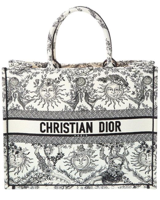Dior Metallic Book Large Tote