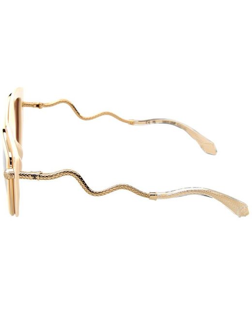 Roberto Cavalli Brown 52Mm Sunglasses