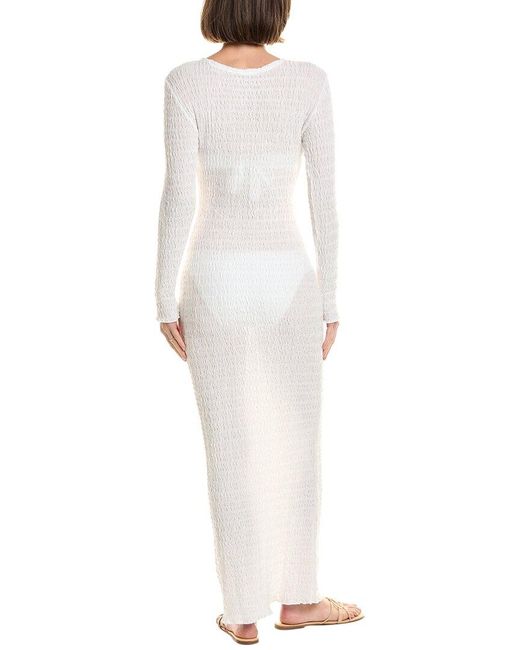 Montce White Solidad Maxi Dress