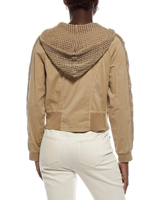 XCVI Natural Gillian Bomber Jacket