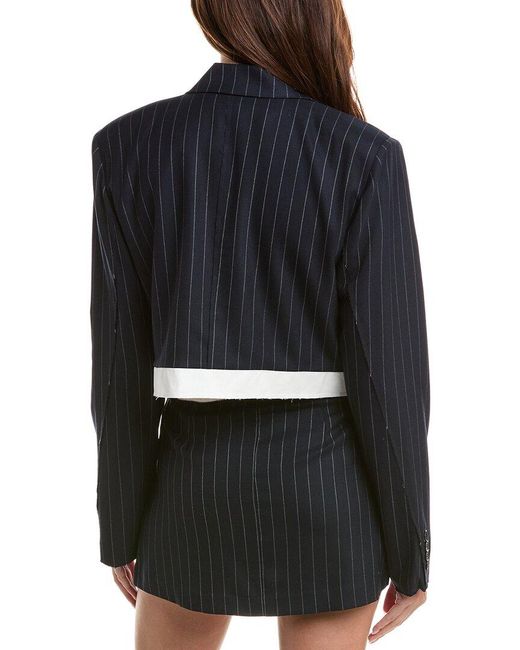 Nicholas Black Delice Wool-Blend Jacket