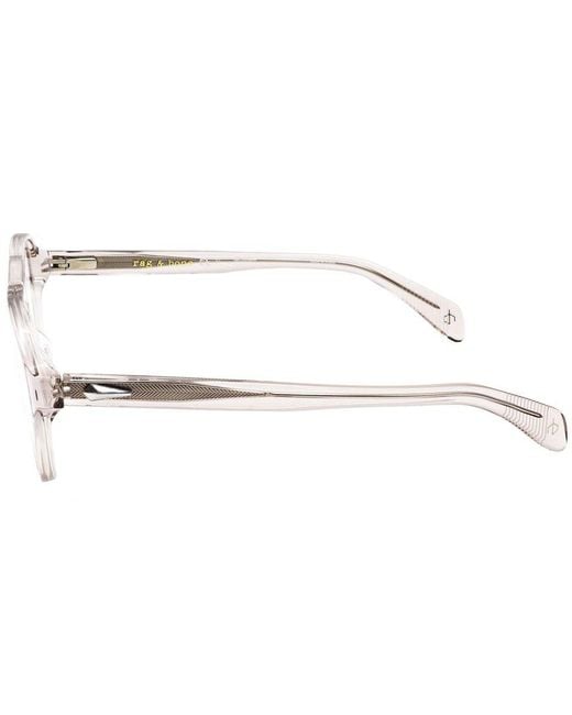 Rag & Bone Metallic 51Mm Optical Frames