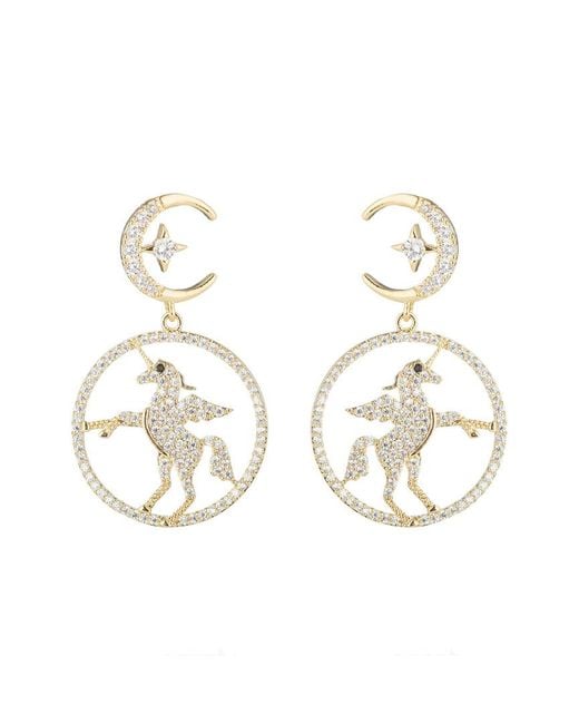 Eye Candy LA Metallic The Luxe Collection Cz Earrings