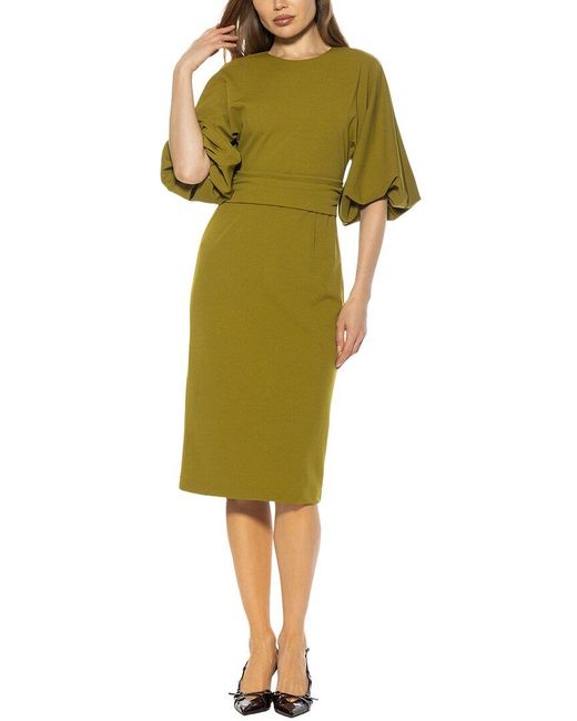 Alexia Admor Auden Sheath Dress in Green | Lyst Alexia Admor Auden Sheath Dress in Green | Lyst