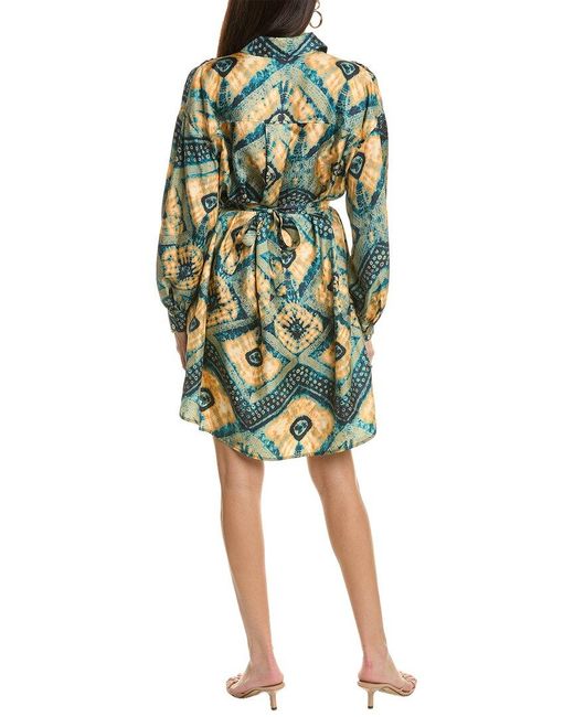 Ulla Johnson Green Jude Silk Dress