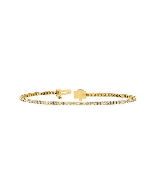 Lab Grown Diamonds White 14K 1.23 Ct. Tw. Lab-Grown Diamond Tennis Bracelet