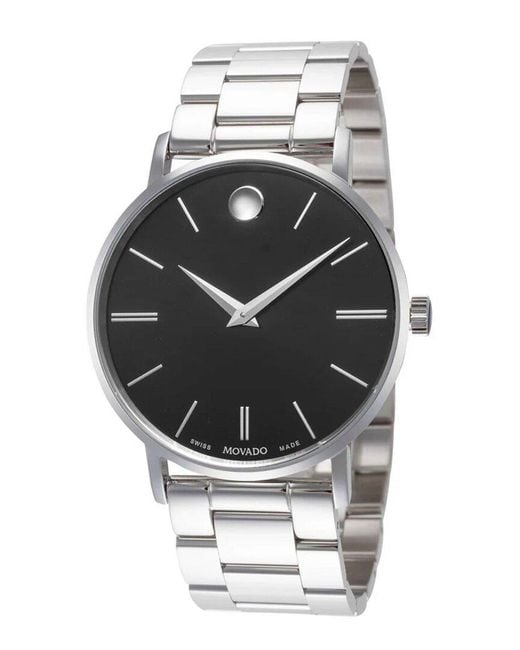 Movado Gray Classic Watch for men
