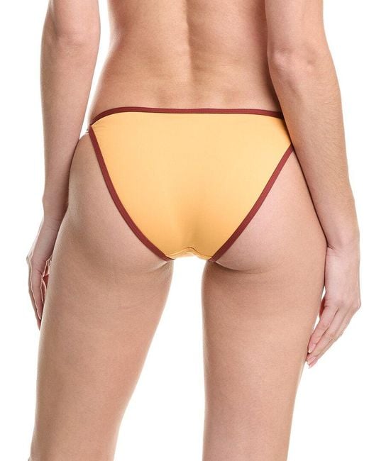 WeWoreWhat Natural Tie Bikini Bottom