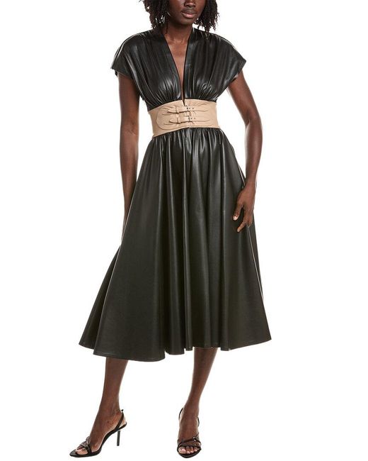 Alexis Black Viktora Midi Dress