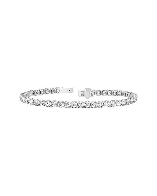 Lab Grown Diamonds White 14K.69 Ct. Tw. Lab-Grown Diamond Tennis Bracelet