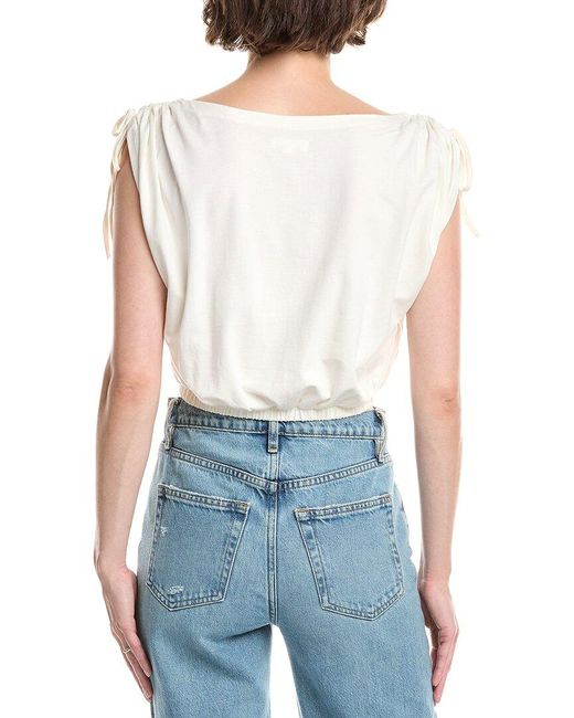 Grey State Blue Top