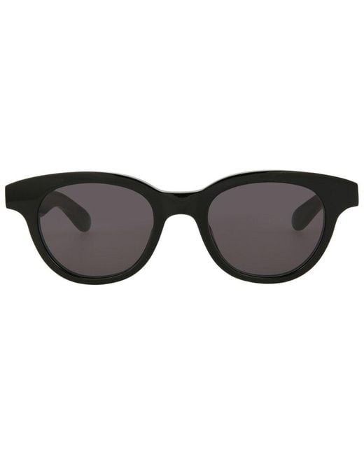 Alexander McQueen Black Am0383s 145mm Sunglasses
