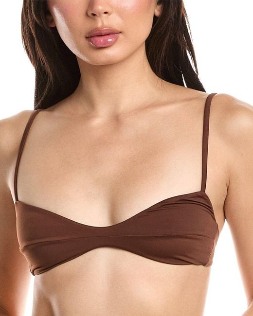 Haight Black Monica Adjustable Bikini Top