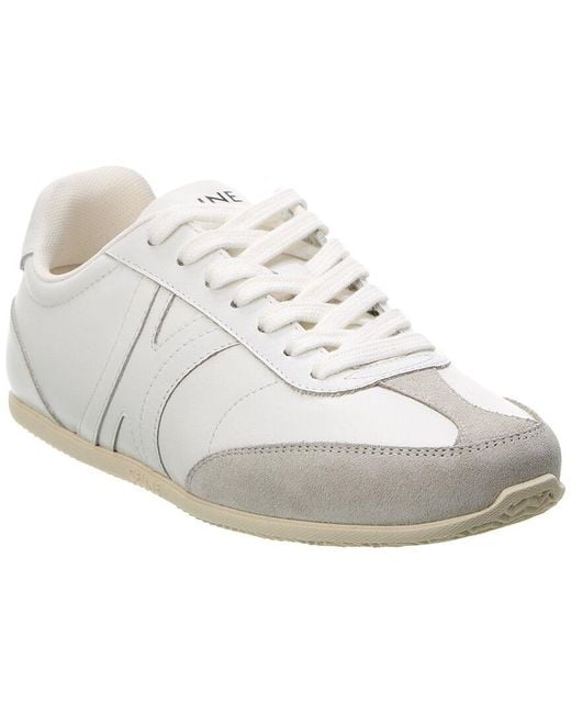 Céline White Jogger Low Leather & Suede Sneaker