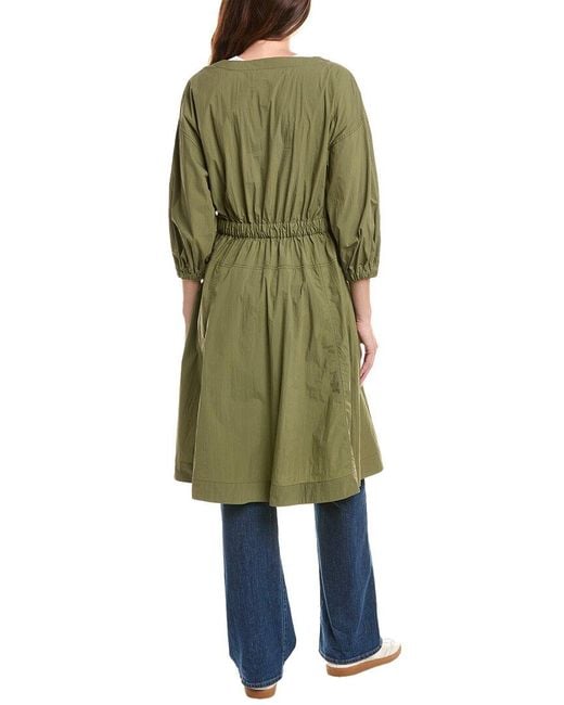Moncler Green Maxi Jacket