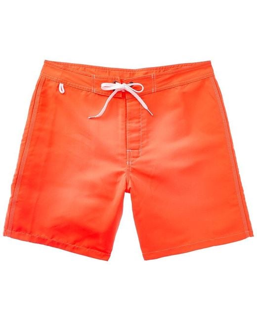 Sundek Orange Fix Waist Swim Trunk for men