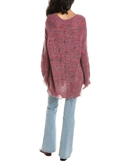 Max Mara Red Max & Co Maresca Wool & Alpaca-Blend Sweater