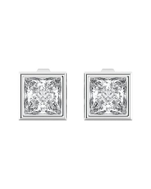 Lab Grown Diamonds Metallic 14K 4.00 Ct. Tw. Lab-Grown Diamond Earrings