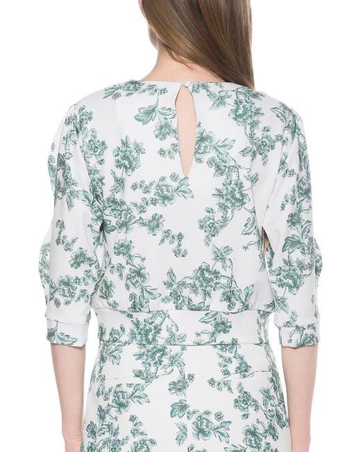 Alexia Admor Blue Bebe Top
