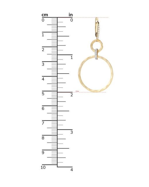 Reiss Metallic 14k 0.18 Ct. Tw. Diamond Earrings