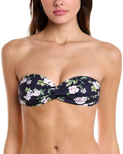 Caroline Constas Black Evie Bandeau Top