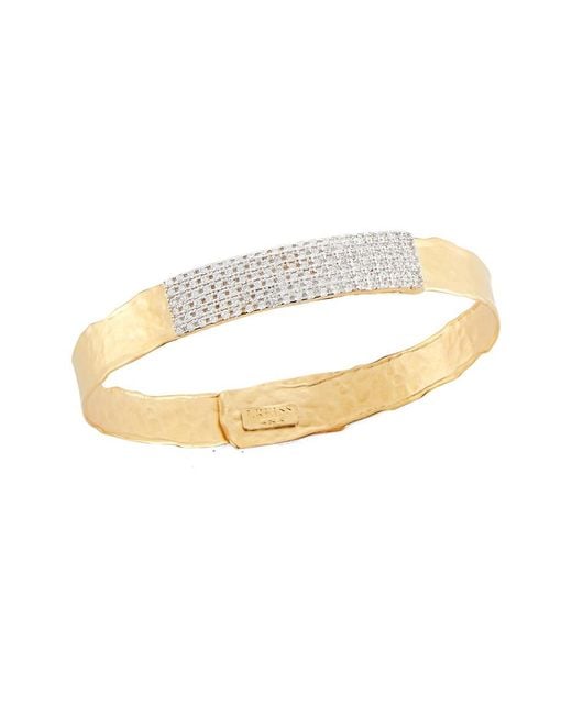 I. REISS White 14k 0.84 Ct. Tw. Diamond Cuff Bracelet