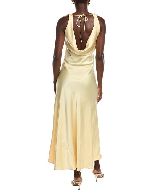 Moonsea Metallic Maxi Dress