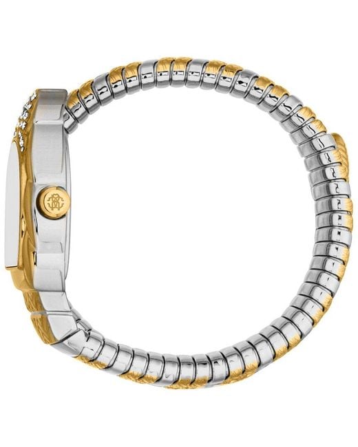 Roberto Cavalli Metallic Aurora Watch