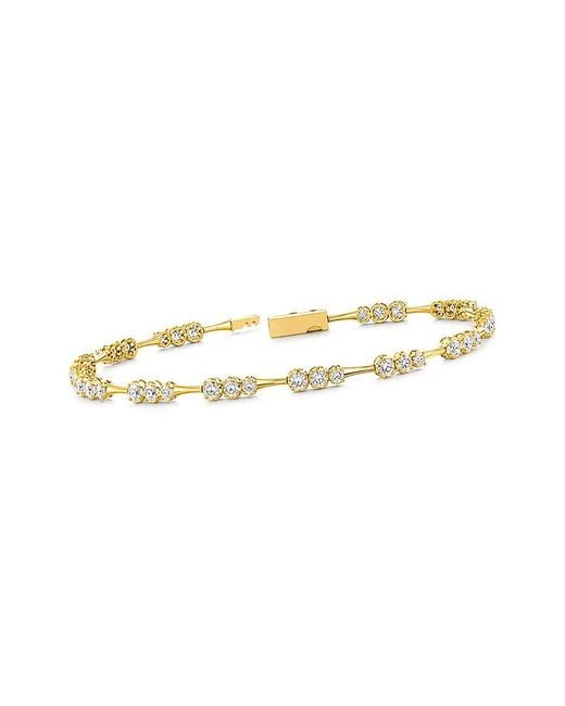 Lab Grown Diamonds White 14K 1.97 Ct. Tw. Lab-Grown Diamond Tennis Bracelet