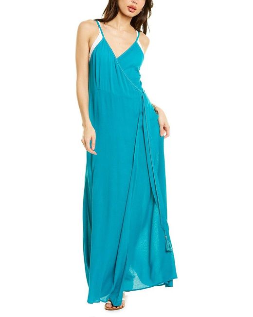 Trina Turk Brittany Maxi Dress in Blue | Lyst