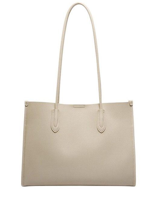 Adele Berto Natural Leather Shoulder Bag