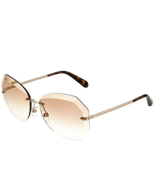 CHANEL Round Spring Sunglasses 4220 Silver Pink 219342
